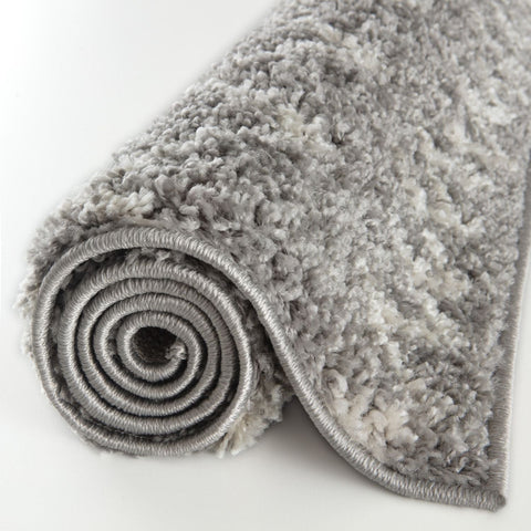 Moroccan Grey Shaggy Rug | 910