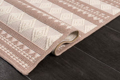 Rugs Depot Cotton Living Room - Washable Rug - Area Rug - Non-Slip Rugs Carpet - 100% Cotton - Vintage Rug for Living Room Bedroom Kitchen - Kid and Pet Friendly Rug - Boho Rug (GREY RUG, 80X150 CM)