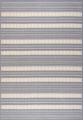 Rugs Depot Cotton Living Room - Washable Rug - Area Rug - Non-Slip Rugs Carpet - 100% Cotton - Vintage Rug for Living Room Bedroom Kitchen - Kid and Pet Friendly Rug - Boho Rug (GREY RUG, 80X150 CM)