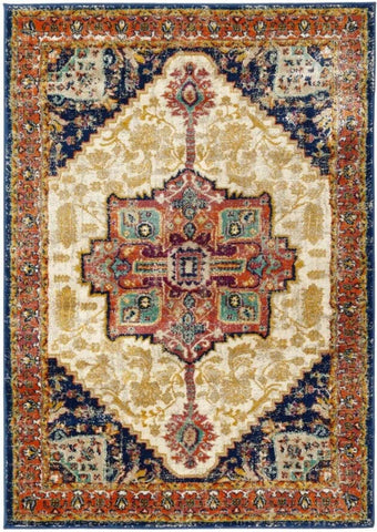 Granada Multicolour Vintage Rug | Amber