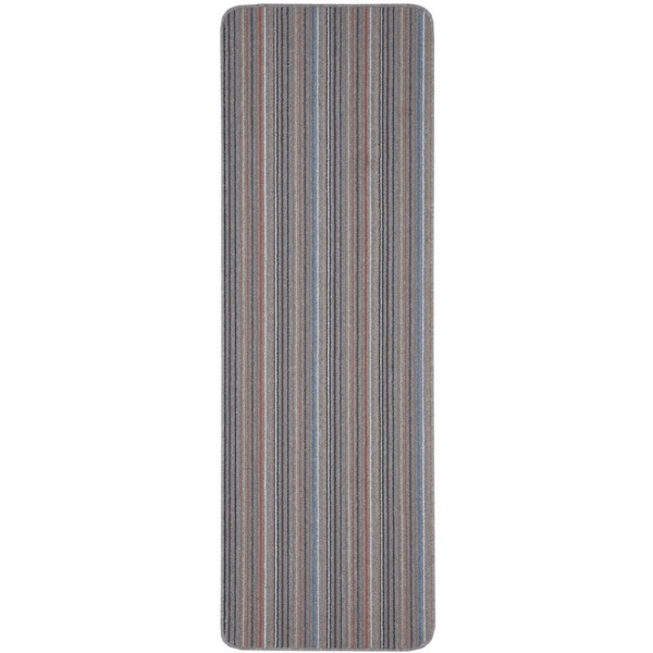 Stockholm Grey/Clay Washable Mat — room photo 7