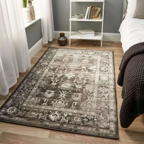 Anatolia Dark Grey Vintage Rug