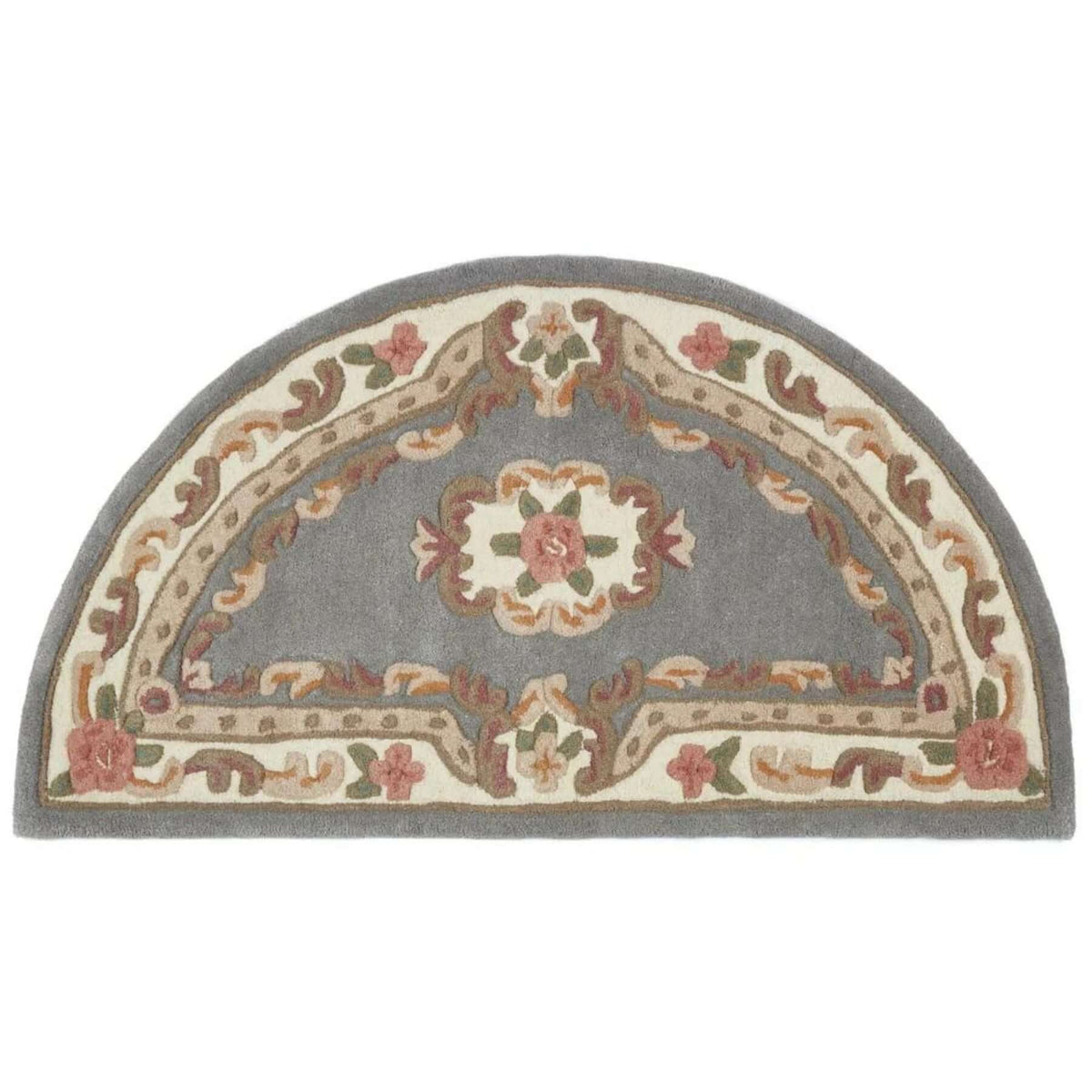 Shensi Grey Medallion Rug — room photo 3