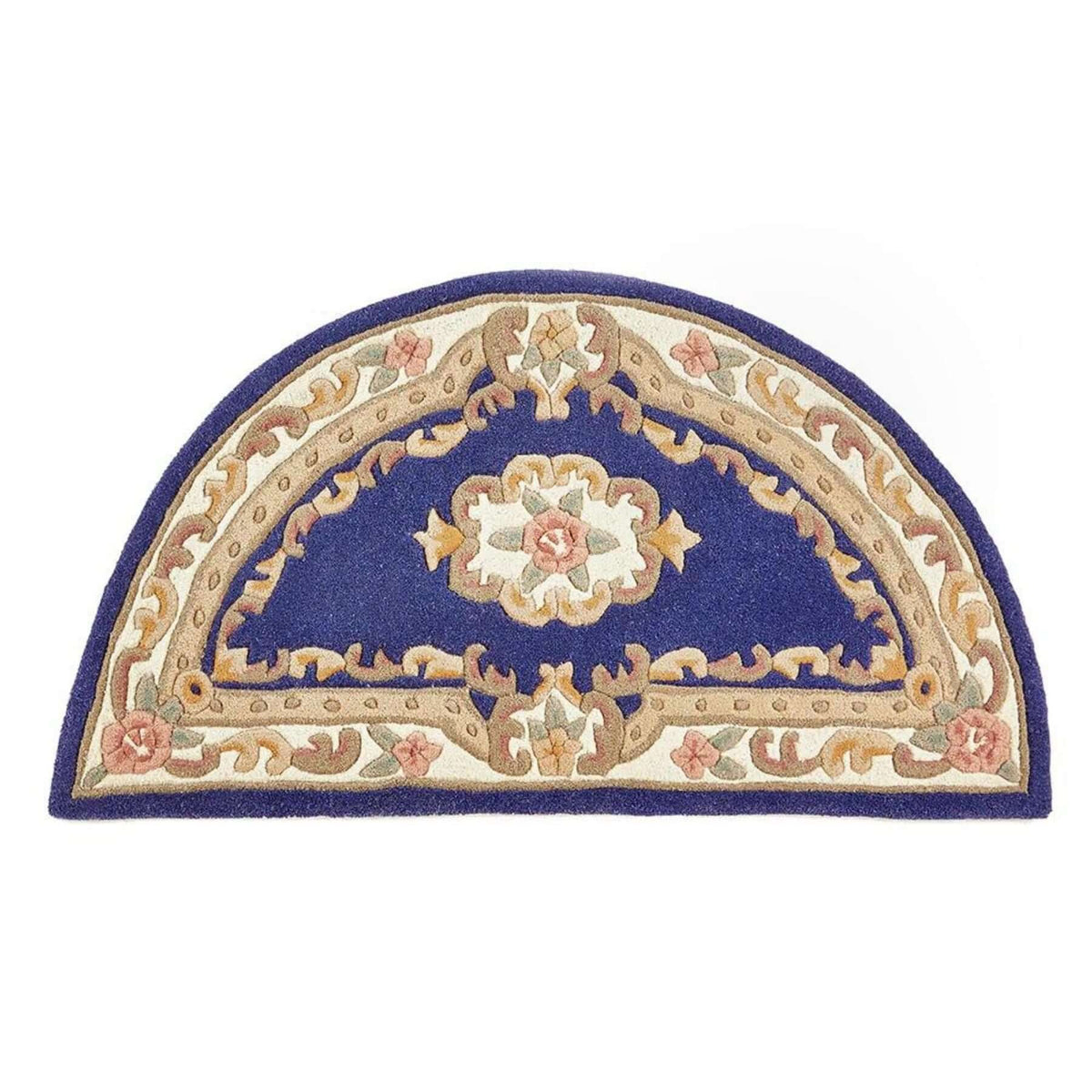 Shensi Navy Medallion Rug — room photo 5