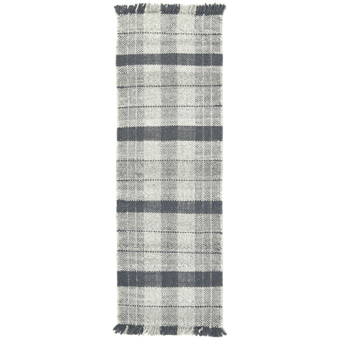 Highland Navy Checkered Rug