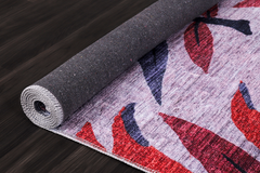 Rugs Depot Modern Beige Floral Washable Rug Design 3001