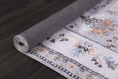 Rugs Depot Kilim Red Medallion Washable Rug Design LD0015