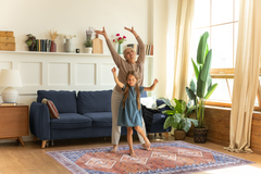 Rugs Depot Tribal Multicolor Geometric Washable Rug Design R1