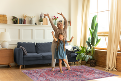 Rugs Depot Traditional Medallion Washable Rug Design NL1001