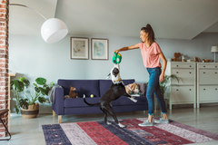 Rugs Depot NH1339 – Machine Washable Gabbeh Rug | Tribal Striped Oriental Carpet with Symbolic Motifs for Living Room, Bedroom & Dining