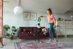 Rugs Depot Bohemian Grey Striped Washable Rug Design K1