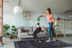 Rugs Depot Tribal Black Geometric Medallion Washable Rug Design 1318