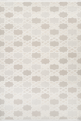 Rugs Depot Cream Modern Boyut BY003 Area Rug – Polypropylene and Polyester, Non‑Shed, Easy‑Clean, Durable | Bedroom, Study, Kids Room, Entryway