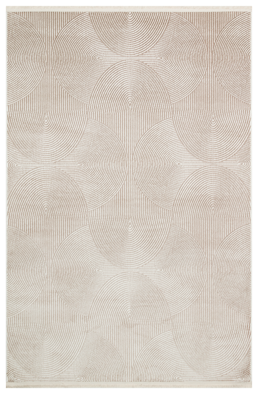Rugs Depot Beige Modern Cunda CN011 Area Rug – 100% Acrylic, Non‑Shed, Easy‑Clean, Durable | Bedroom, Study, Kids Room, Entryway