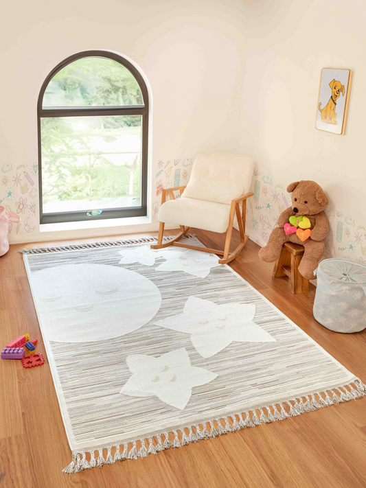 Rugs Depot Multicolor Kids KI001 Area Rug – 100% Polyester, Non‑Shed, Easy‑Clean, Durable | Bedroom, Study, Kids Room, Entryway