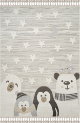 Rugs Depot Multicolor Kids KI002 Area Rug – 100% Polyester, Non‑Shed, Easy‑Clean, Durable | Bedroom, Study, Kids Room, Entryway