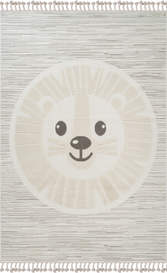 Kids Collection Children’s Area Rug – Fun Machine-Woven Easy-Care Floor Carpet for Kids Room & Playroom by Rugs Depot