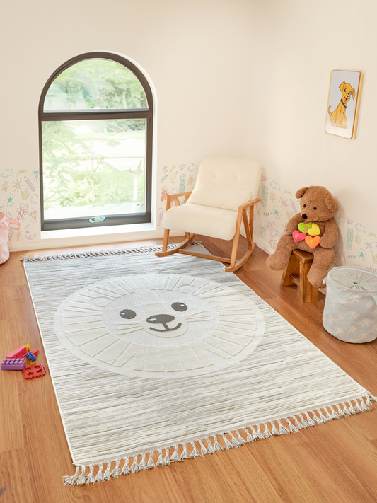 Kids Collection Children’s Area Rug – Fun Machine-Woven Easy-Care Floor Carpet for Kids Room & Playroom by Rugs Depot