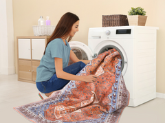 Rugs Depot Tribal Multicolor Geometric Washable Rug Design R1