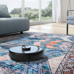 Rugs Depot Ð Kilim Red Medallion Washable Rug Ð Design NL1015