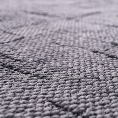 Machine Washable Rug NT201 – DARK GRAY Soft Chenille