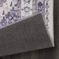 Rugs Depot - Modern Beige Floral Washable Rug - Design KELIM2001