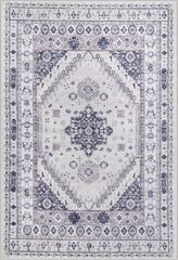 Rugs Depot - Modern Beige Floral Washable Rug - Design KELIM2001