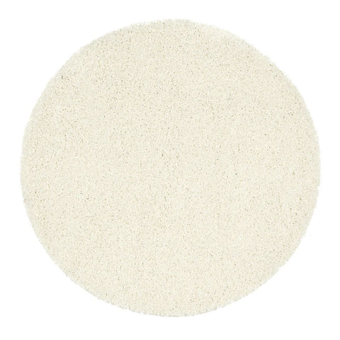 Washable Ghost Ivory Shaggy Rug