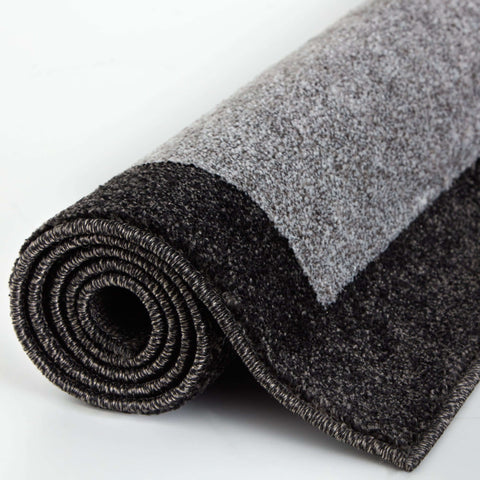 Ephesus Grey Black Rug | 7439GB
