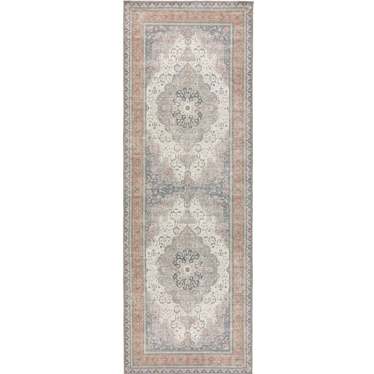 Washable Rug Eterna Medallion Design