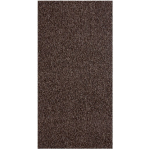 Flex Brown Low Pile Solid Rug