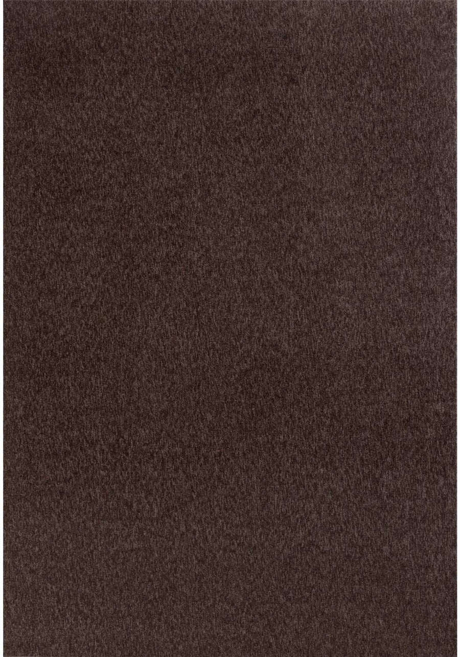 Flex Brown Low Pile Solid Rug