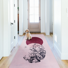 Rugs Depot - Geometric Black & White Patchwork Washable Rug, Design NL1003