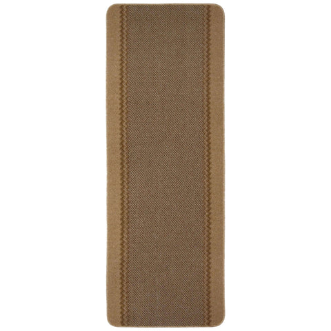 Washable Bordered Beige Rug  | 116B