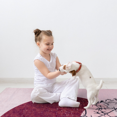 Rugs Depot - Geometric Black & White Patchwork Washable Rug, Design NL1003