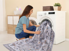 Rugs Depot Kilim Red Medallion Washable Rug Design LD0015