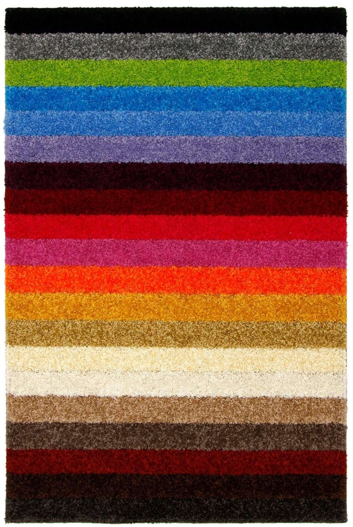 Alya Striped Multicolour Rugs | 117M — room photo 4