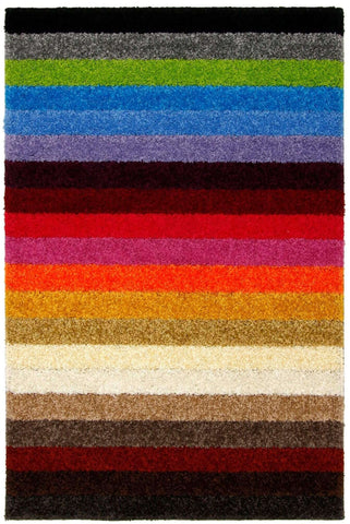 Alya Striped Multicolour Rugs | 117M
