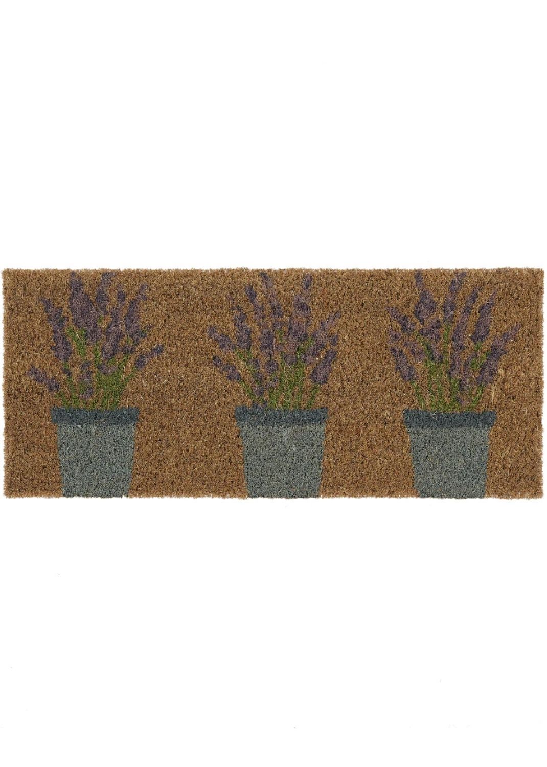 Outdoor Lavender Coir Insert (23x53cm) — top view