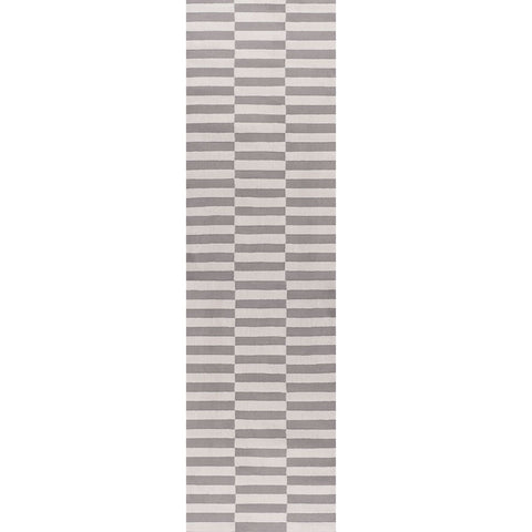 Loft Striped Grey Rug
