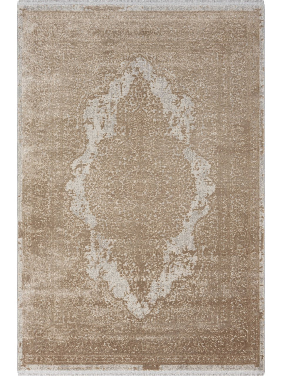 Rugs Depot Beige Modern MD002 Area Rug – Durable Synthetic Fibres, Non‑Shed, Easy‑Clean, Durable | Bedroom, Study, Kids Room, Entryway