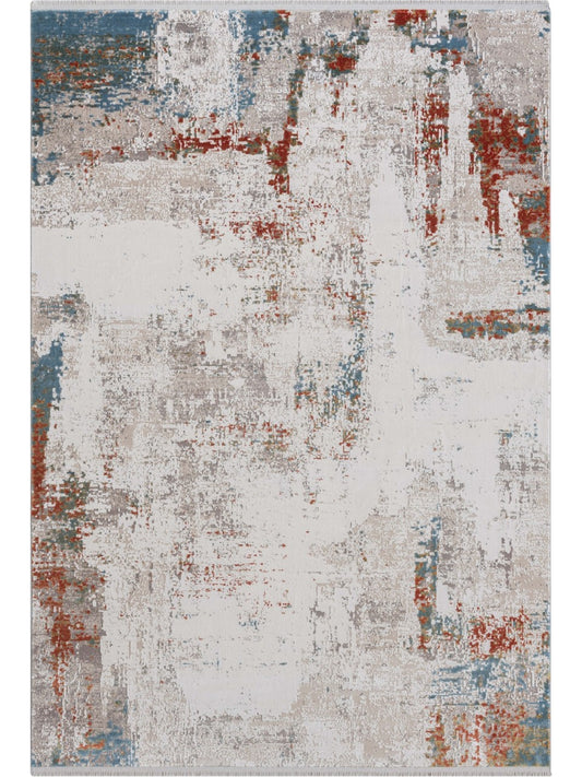 Rugs Depot Beige Modern MD005 Area Rug – Durable Synthetic Fibres, Non‑Shed, Easy‑Clean, Durable | Bedroom, Study, Kids Room, Entryway