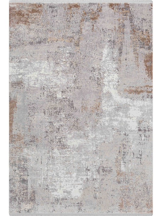 Rugs Depot Beige Modern MD006 Area Rug – Durable Synthetic Fibres, Non‑Shed, Easy‑Clean, Durable | Bedroom, Study, Kids Room, Entryway