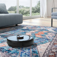 Rugs Depot Ð Kilim Red Medallion Washable Rug Ð Design NL1015