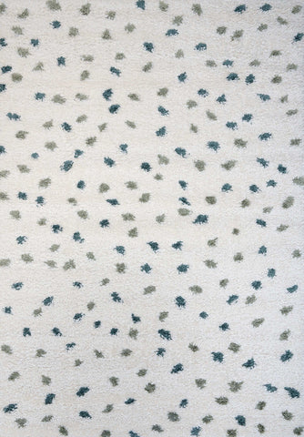 Moodi Shaggy Green Drizzle Rug