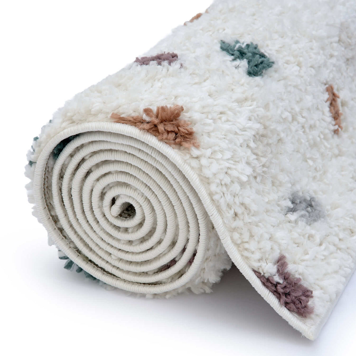 Moodi Shaggy Multicolour Jubile Rug — room photo 6