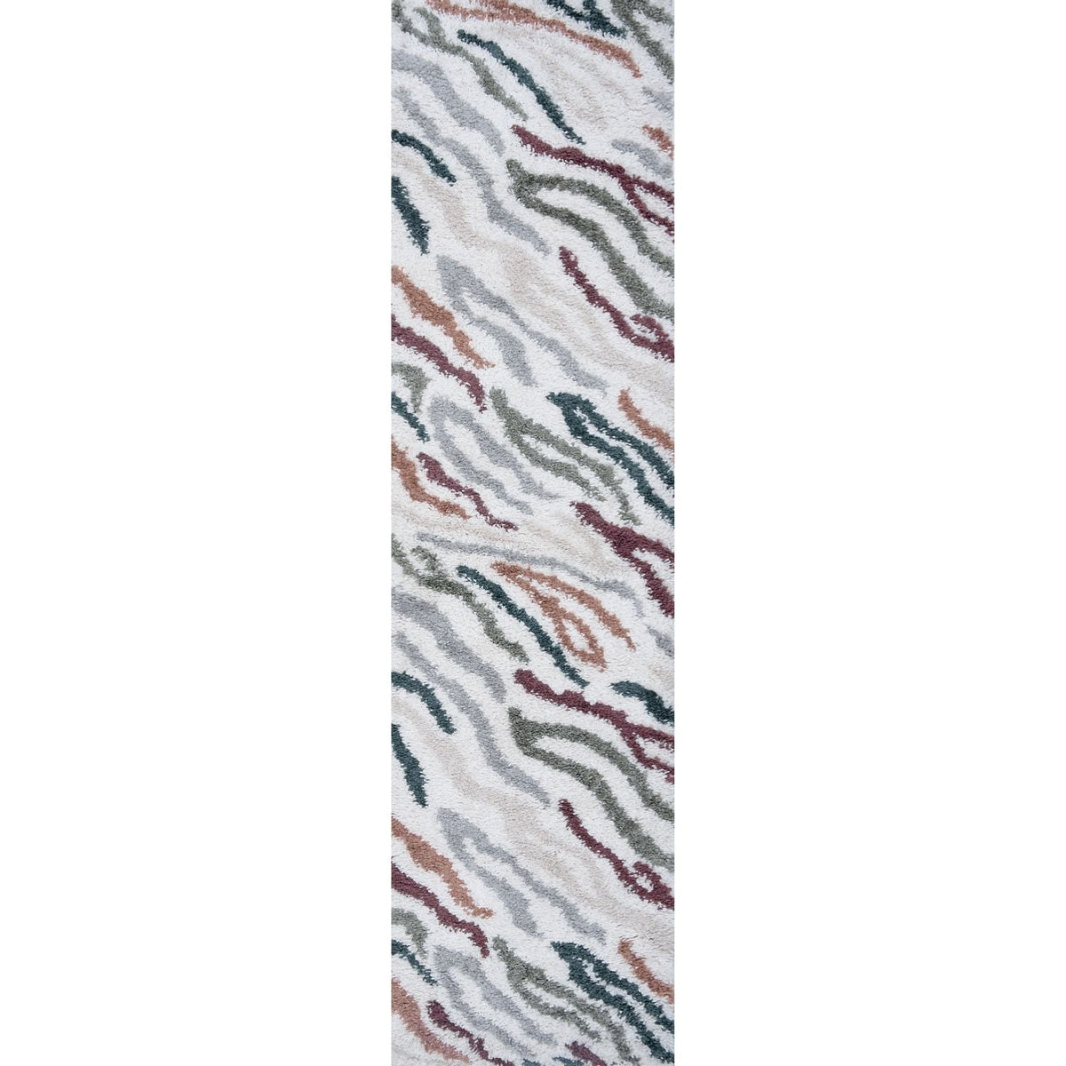Moodi Shaggy Multicolour Tidecrest Rug — room photo 10