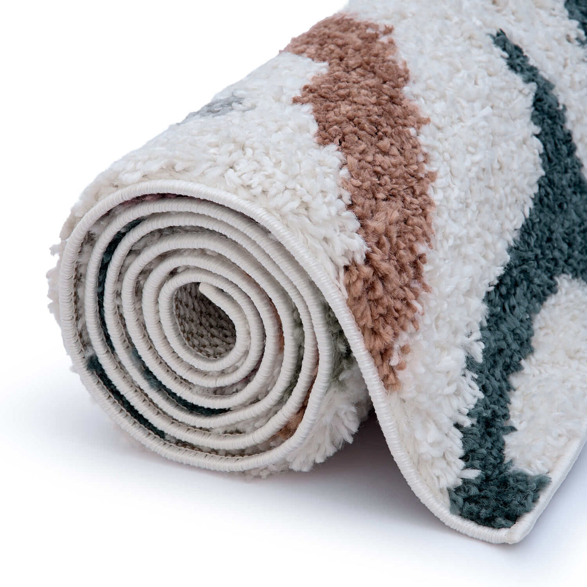Moodi Shaggy Multicolour Tidecrest Rug — room photo 6
