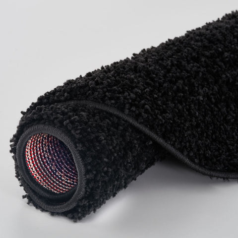 Myshaggy Solid Black Rug