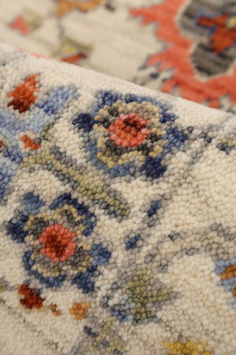 Nomad Floral Persian-Style Rug — room photo 2